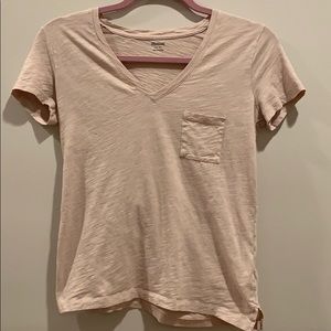 Madewell v neck short sleeve top